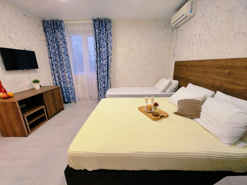 2-bedrooms 2-комнатный 5-местный Коннект с видом на море — фото 1