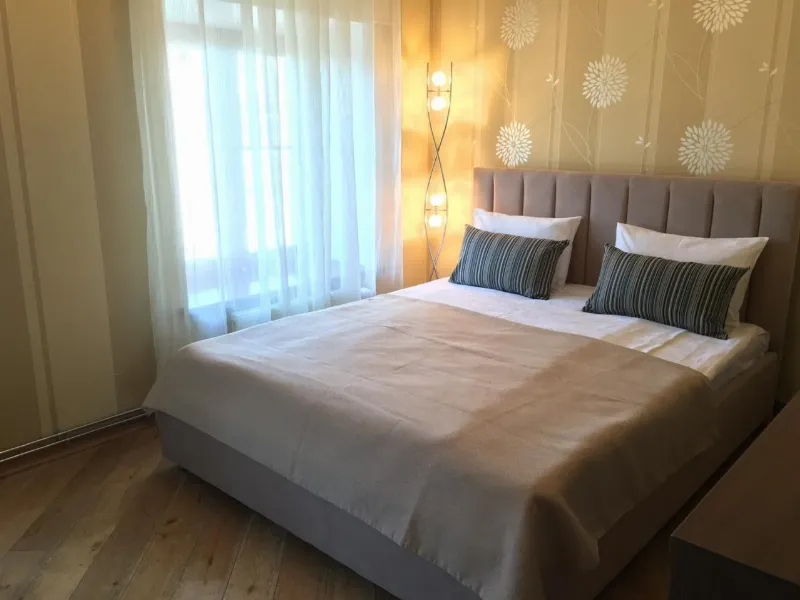 6-местные с 2 спальнями № 23 с балконом вид на крыши  — фото 1