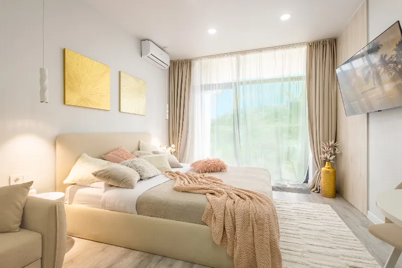 3-местные Студия Royal Velvet вид на горы — фото 1